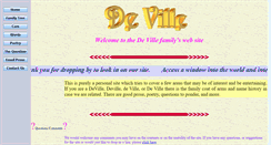 Desktop Screenshot of devilles.co.uk